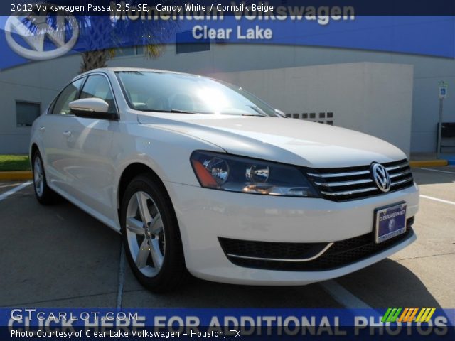 2012 Volkswagen Passat 2.5L SE in Candy White