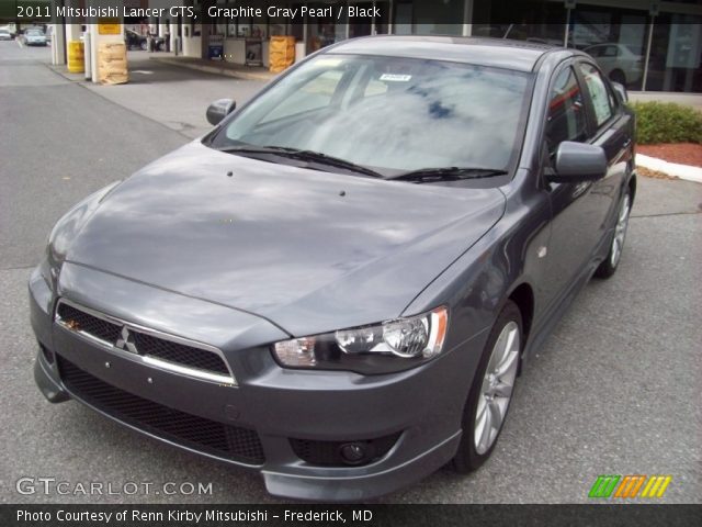 2011 Mitsubishi Lancer GTS in Graphite Gray Pearl