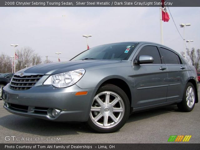 2008 Chrysler Sebring Touring Sedan in Silver Steel Metallic