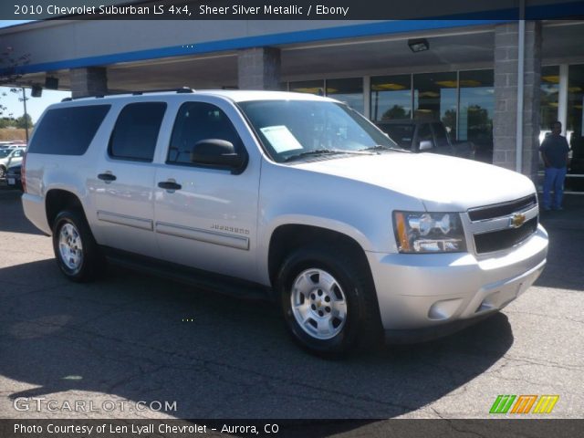 2010 Chevrolet Suburban LS 4x4 in Sheer Silver Metallic