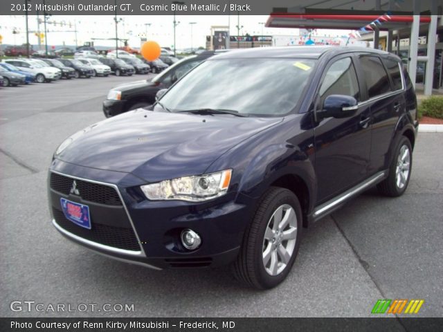 2012 Mitsubishi Outlander GT in Cosmic Blue Metallic