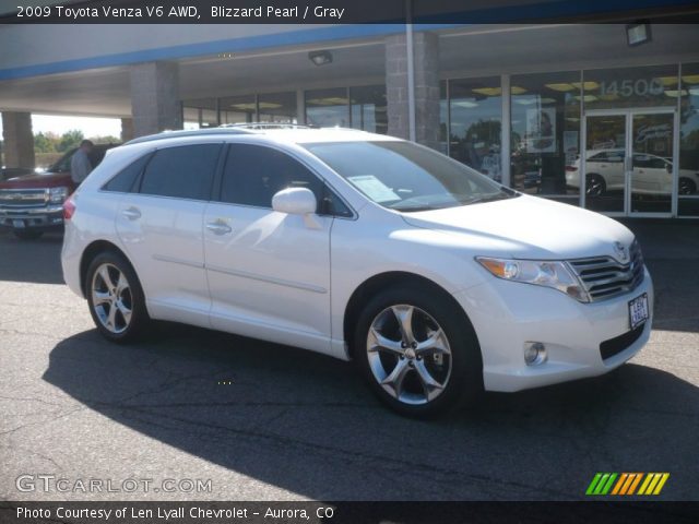 2009 Toyota Venza V6 AWD in Blizzard Pearl