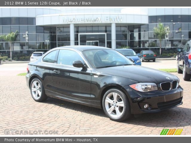 2012 BMW 1 Series 128i Coupe in Jet Black