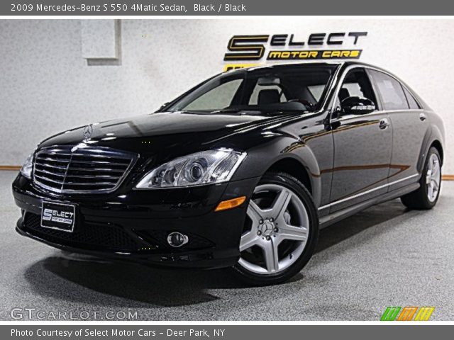 2009 Mercedes-Benz S 550 4Matic Sedan in Black