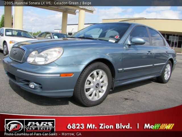 2005 Hyundai Sonata LX V6 in Celadon Green