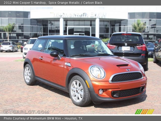 2012 Mini Cooper S Hardtop in Spice Orange Metallic