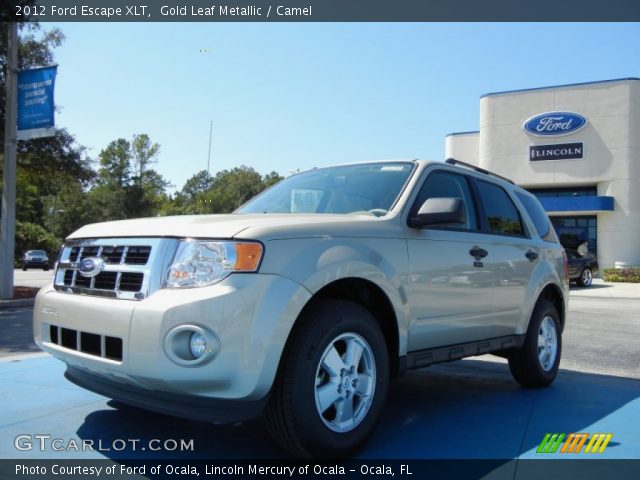 2012 Ford Escape XLT in Gold Leaf Metallic