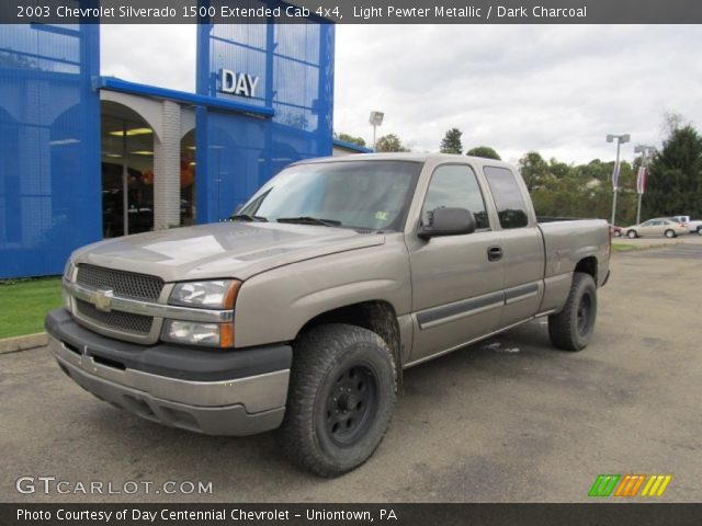 2003 Chevrolet Silverado 1500 Extended Cab 4x4 in Light Pewter Metallic