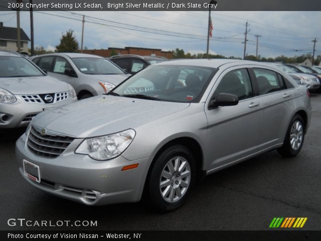 2009 Chrysler Sebring LX Sedan in Bright Silver Metallic