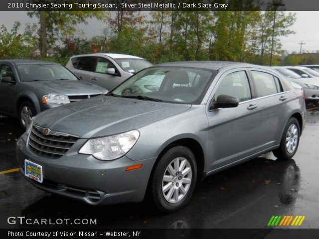 2010 Chrysler Sebring Touring Sedan in Silver Steel Metallic