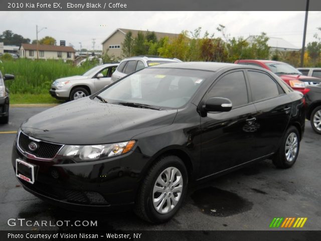 2010 Kia Forte EX in Ebony Black
