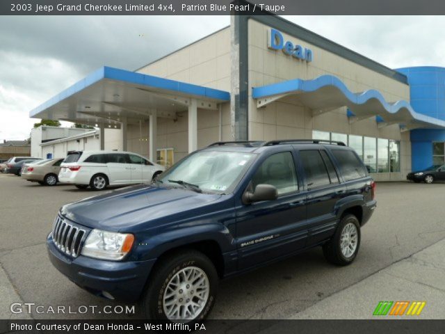 2003 Jeep Grand Cherokee Limited 4x4 in Patriot Blue Pearl