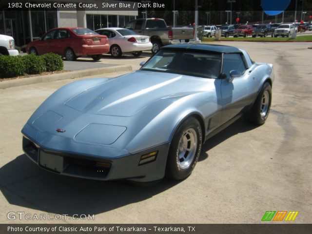 1982 Chevrolet Corvette Coupe in Silver Blue