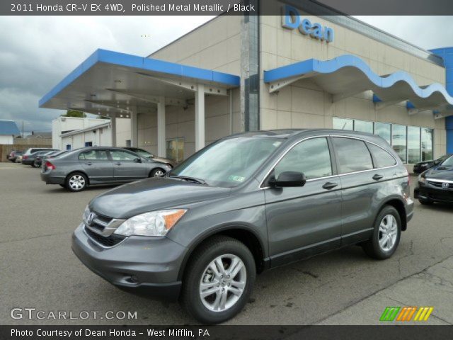 2011 Honda CR-V EX 4WD in Polished Metal Metallic