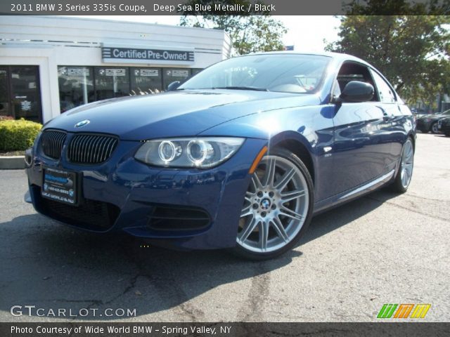 2011 BMW 3 Series 335is Coupe in Deep Sea Blue Metallic