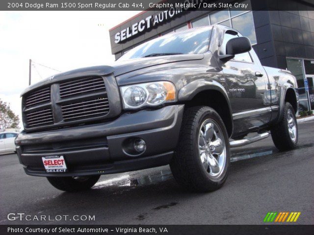 2004 Dodge Ram 1500 Sport Regular Cab 4x4 in Graphite Metallic