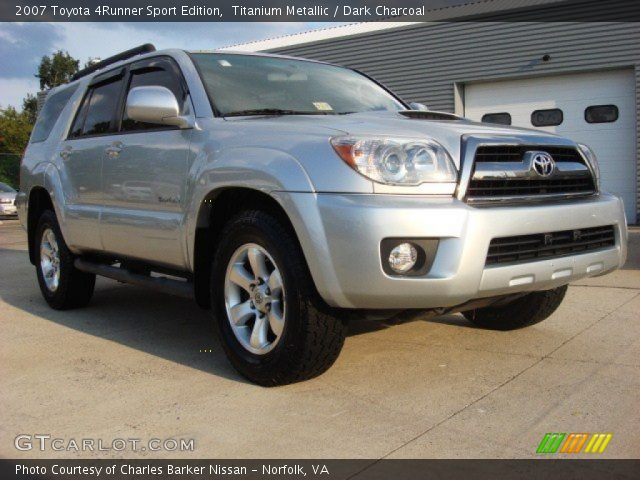 2007 Toyota 4Runner Sport Edition in Titanium Metallic