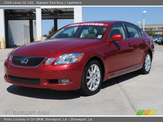 2006 Lexus GS 300 in Matador Red Mica