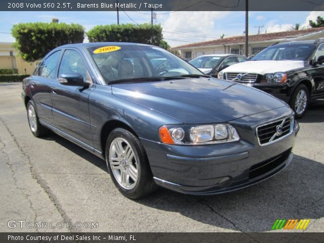 2008 Volvo S60 2.5T in Barents Blue Metallic