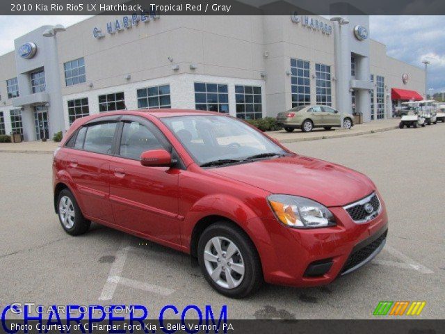 2010 Kia Rio Rio5 LX Hatchback in Tropical Red