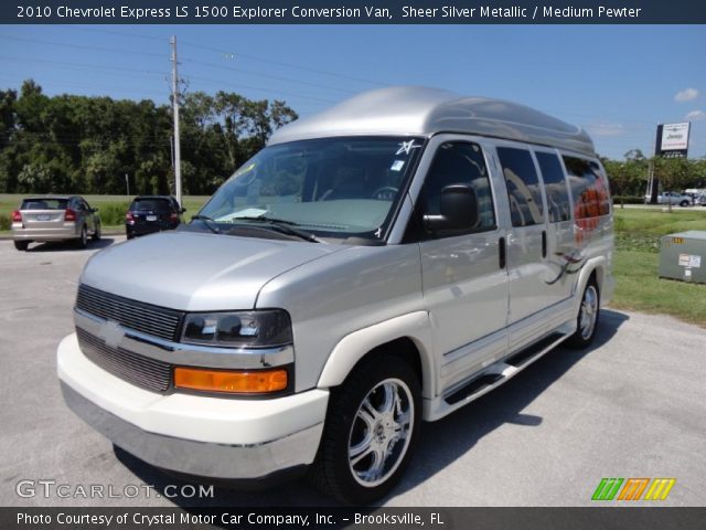 2010 Chevrolet Express LS 1500 Explorer Conversion Van in Sheer Silver Metallic