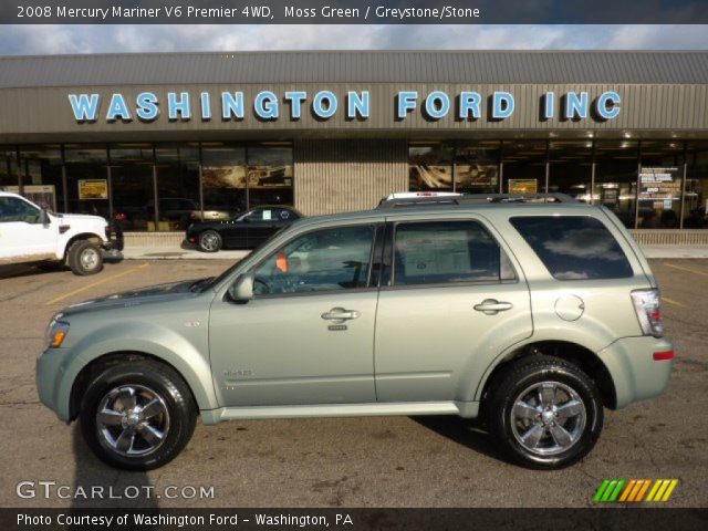 2008 Mercury Mariner V6 Premier 4WD in Moss Green