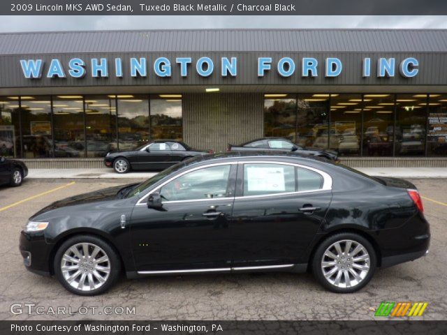 2009 Lincoln MKS AWD Sedan in Tuxedo Black Metallic