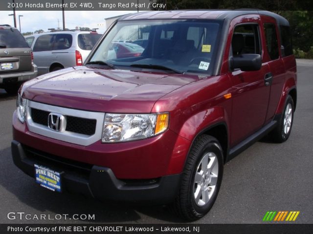 2010 Honda Element EX 4WD in Tango Red Pearl