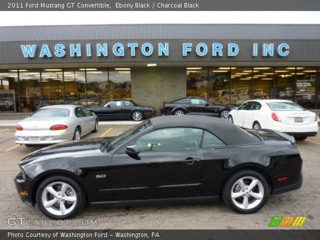 2011 Ford Mustang GT Convertible in Ebony Black