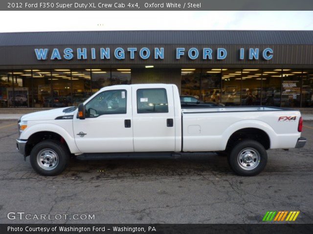 2012 Ford F350 Super Duty XL Crew Cab 4x4 in Oxford White