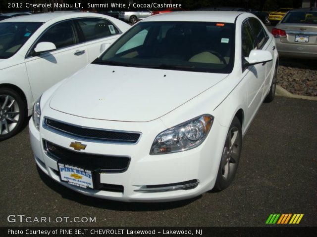 2012 Chevrolet Malibu LT in Summit White