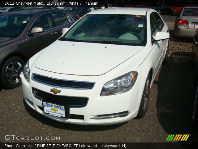 2012 Chevrolet Malibu LT in Summit White