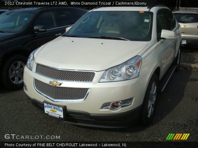 2012 Chevrolet Traverse LTZ AWD in White Diamond Tricoat