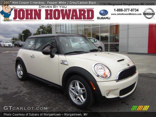 2007 Mini Cooper S Hardtop in Pepper White