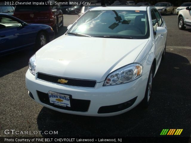 2012 Chevrolet Impala LTZ in Summit White
