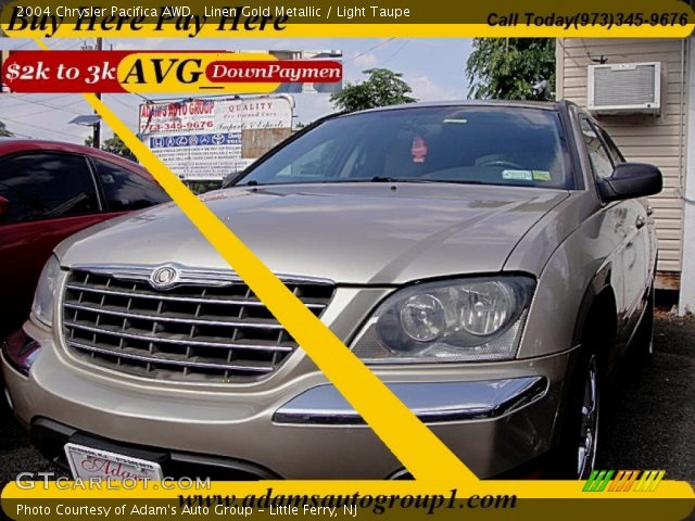 2004 Chrysler Pacifica AWD in Linen Gold Metallic