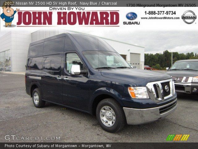 2012 Nissan NV 2500 HD SV High Roof in Navy Blue