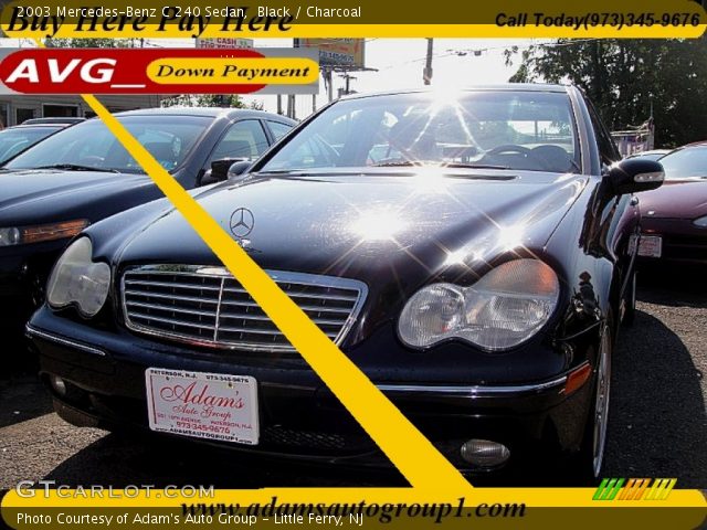 2003 Mercedes-Benz C 240 Sedan in Black