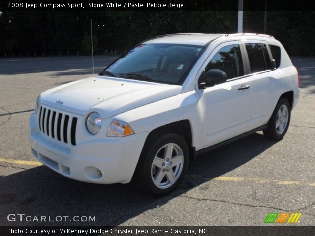 2008 Jeep Compass Sport in Stone White