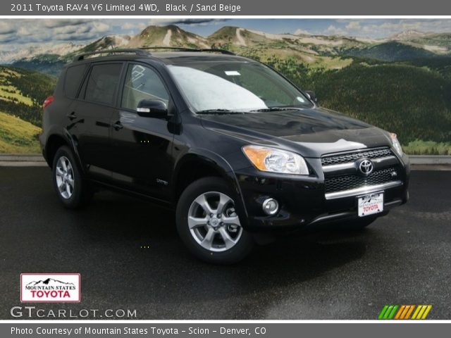 2011 Toyota RAV4 V6 Limited 4WD in Black