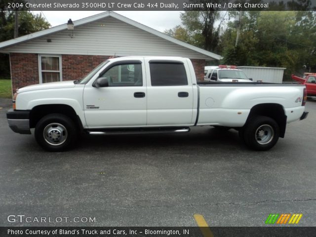 2004 Chevrolet Silverado 3500HD LT Crew Cab 4x4 Dually in Summit White