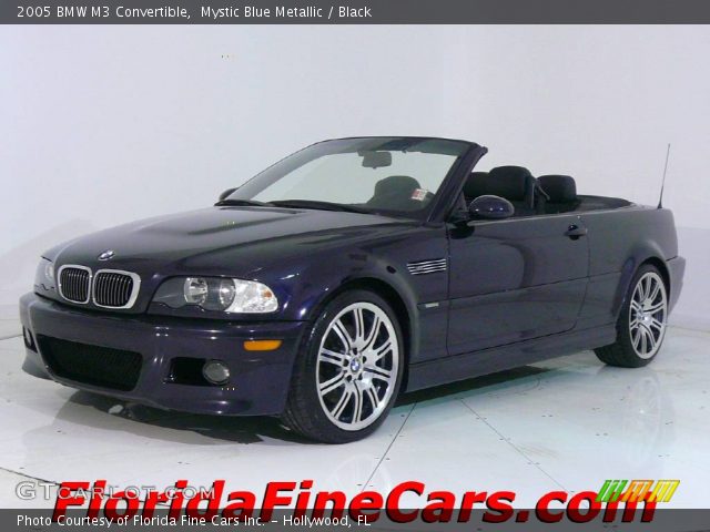 2005 BMW M3 Convertible in Mystic Blue Metallic