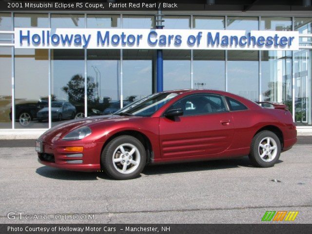 2001 Mitsubishi Eclipse RS Coupe in Patriot Red Pearl