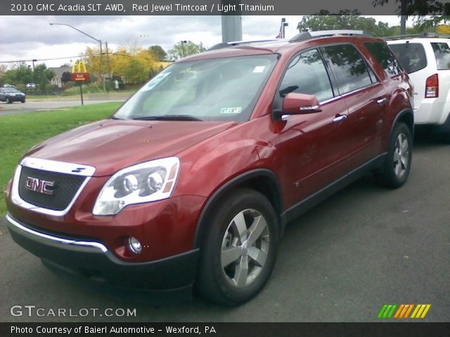 2010 GMC Acadia SLT AWD in Red Jewel Tintcoat