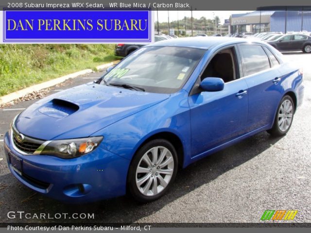 2008 Subaru Impreza WRX Sedan in WR Blue Mica