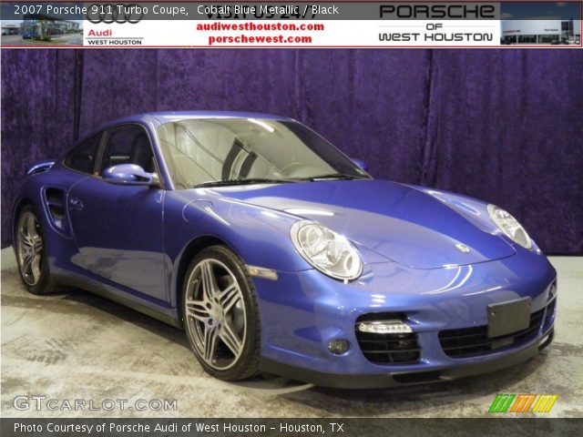 2007 Porsche 911 Turbo Coupe in Cobalt Blue Metallic