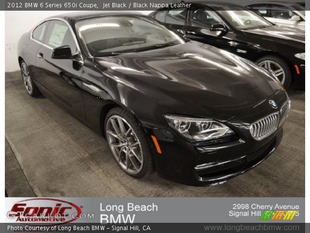 2012 BMW 6 Series 650i Coupe in Jet Black