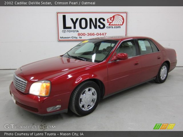 2002 Cadillac DeVille Sedan in Crimson Pearl