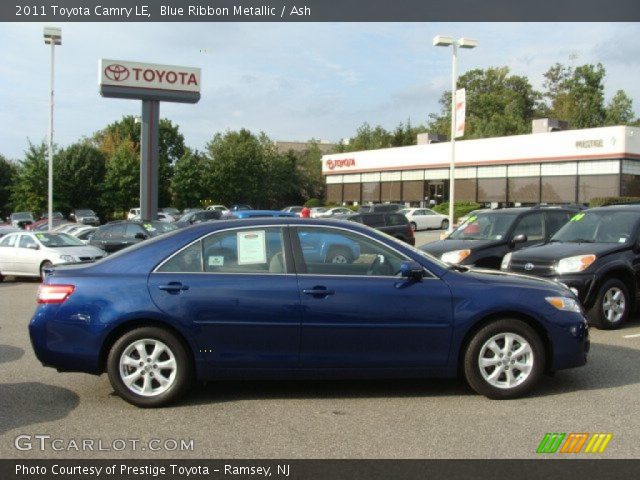 2011 Toyota Camry LE in Blue Ribbon Metallic