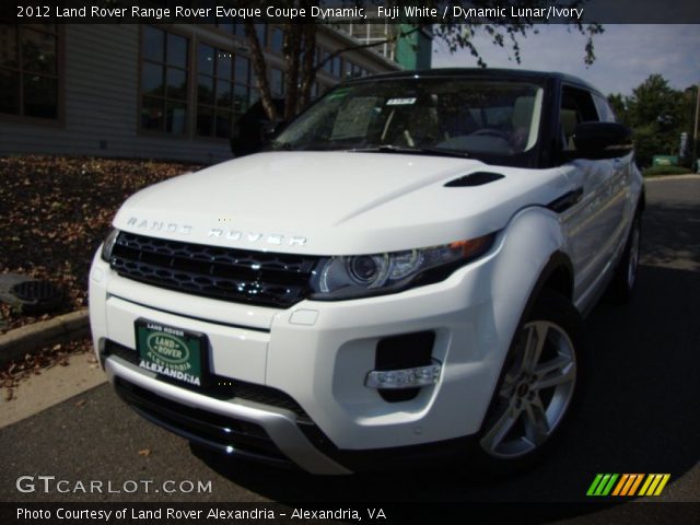 2012 Land Rover Range Rover Evoque Coupe Dynamic in Fuji White